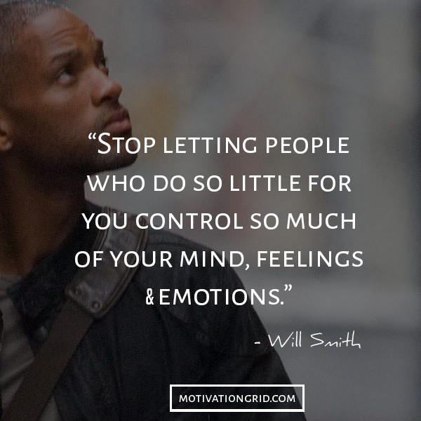 Will Smith quotes, take charge of your life, motivation