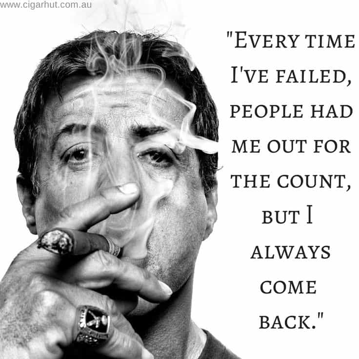Sylvester Stallone motivational picture quote