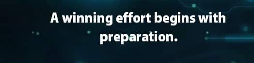 winning effort, preparation, quote, become a winner in life