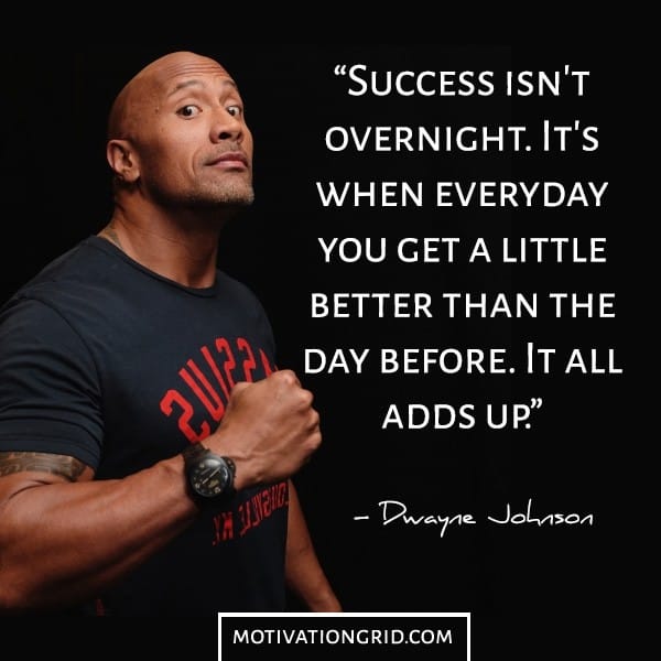 Success in life image quote by Dwayne Johnson The rock