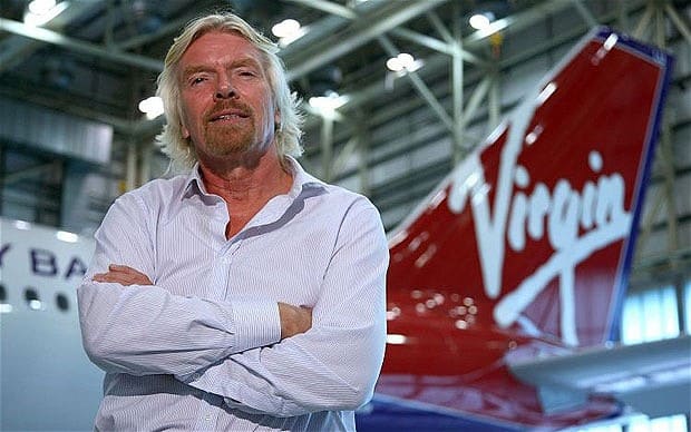 Richard Branson and his not not so prestigious first job, first jobs of highly successful people