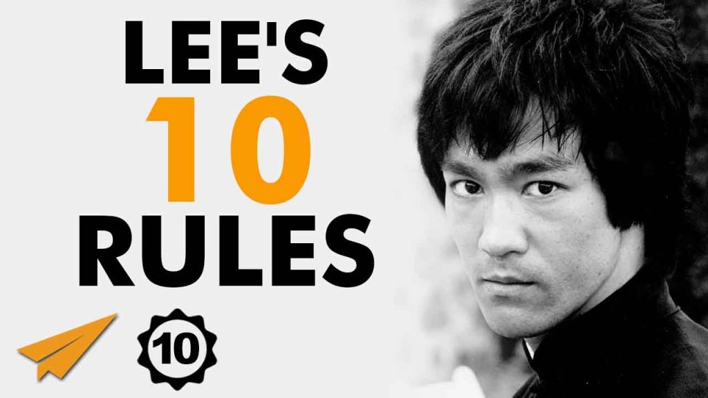 bruce lee's top 10 rules for success