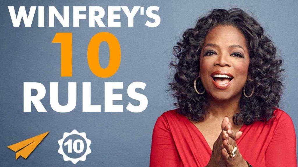 oprah winfrey's top 10 rules for success, oprah winfery, queen of all media