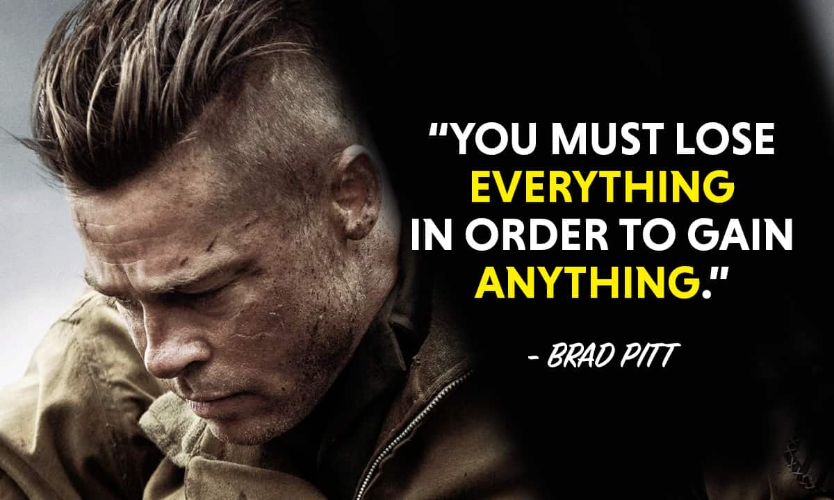 Brad Pitt quotes