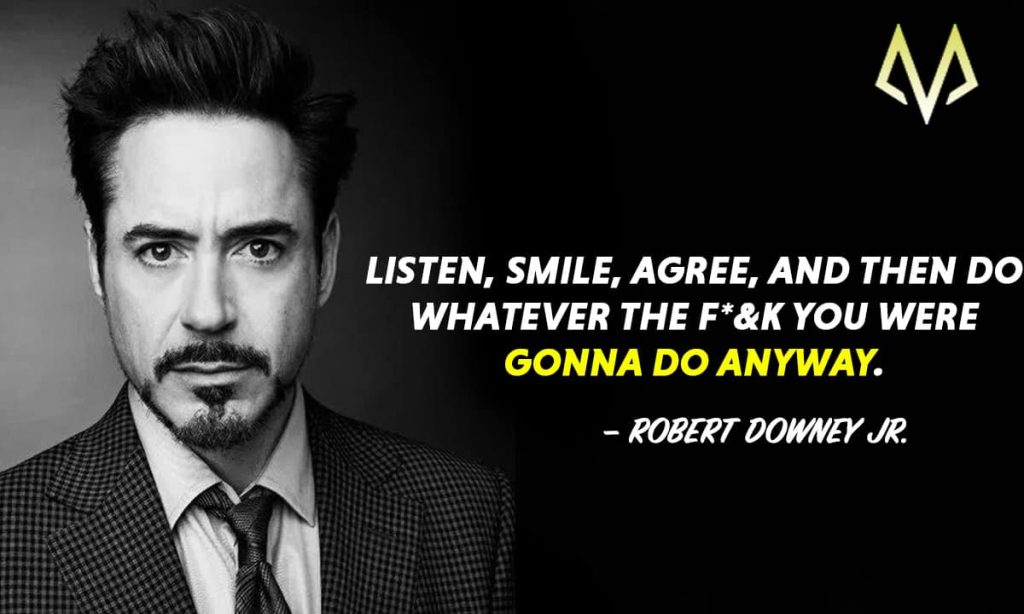 Robert Downey Jr. quotes