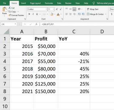 excel results, image