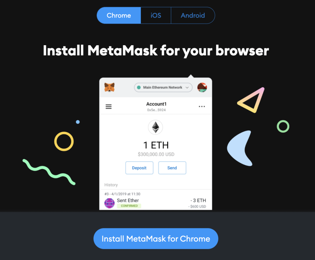Metamask wallet home page extension download and install how to, image